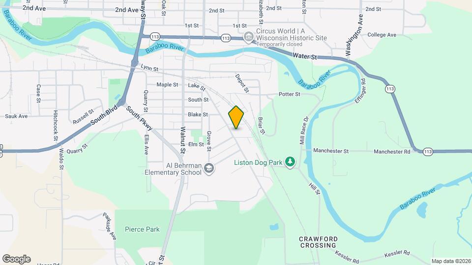 615 Lake St, Unit 617 Map and Location Details