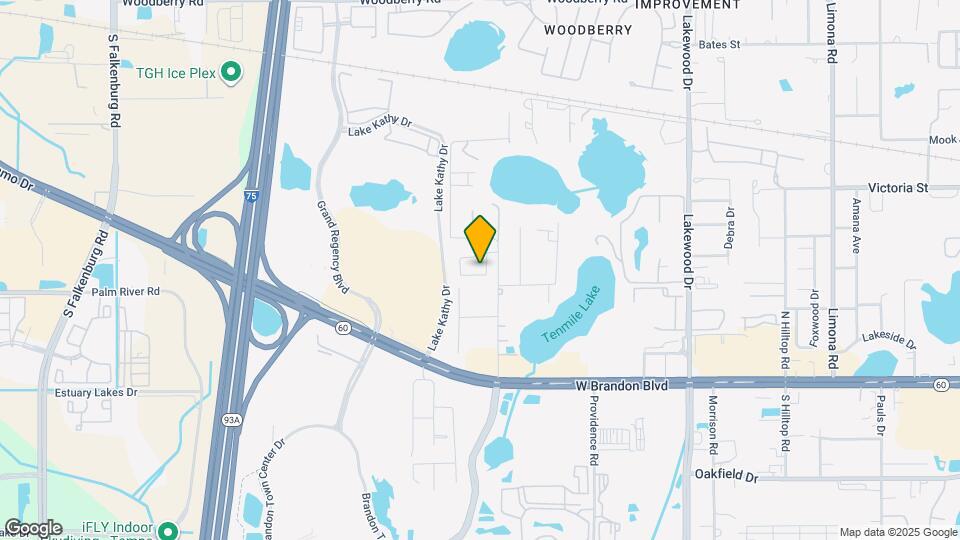 2149 Brandon Park Cir Map and Location Details