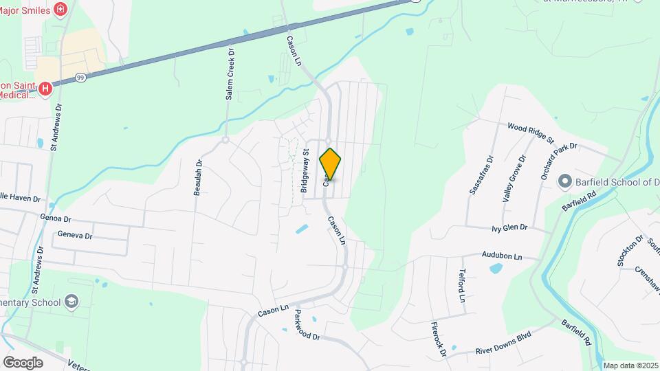 2275 Cason Ln Map and Location Details