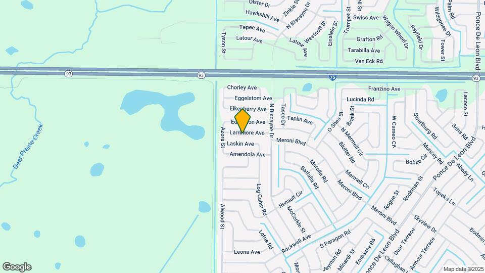 8245 Larrimore Ave Map and Location Details