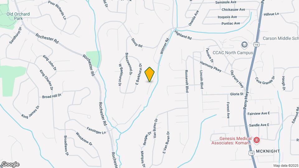 8545 Wittmer Rd Map and Location Details