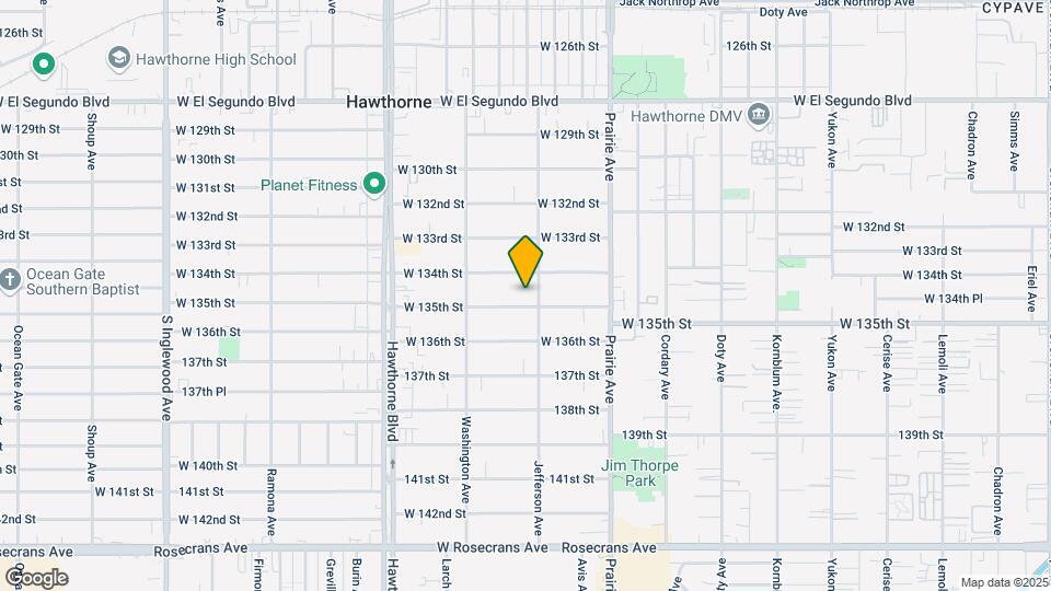 4119 135th St Map and Location Details