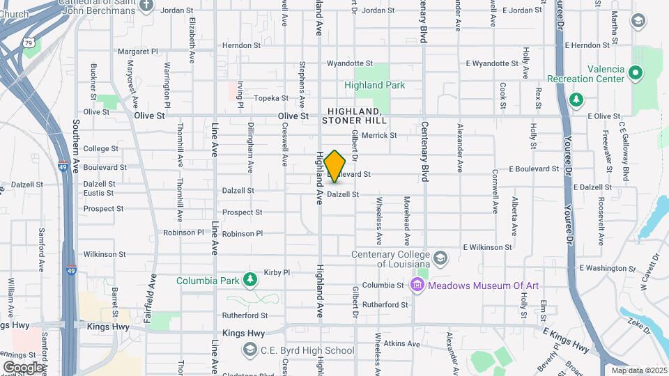 436 Dalzell St Map and Location Details