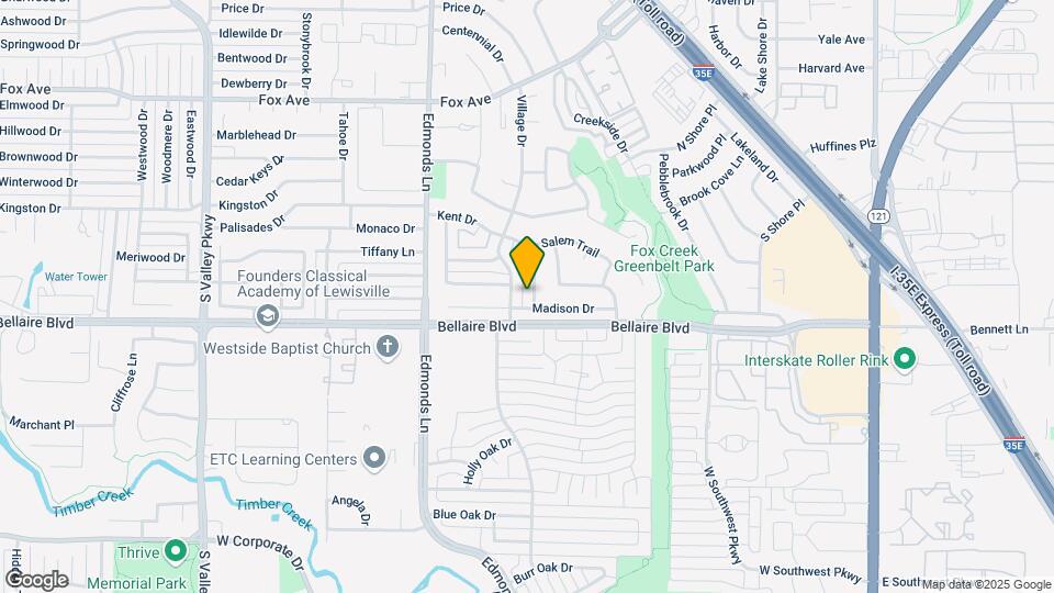 580 Kent Dr Map and Location Details