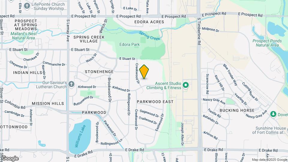 1640 Kirkwood Dr Map and Location Details