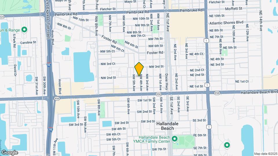 405 NW 2nd St Mapa y Detalles de la Ubicación