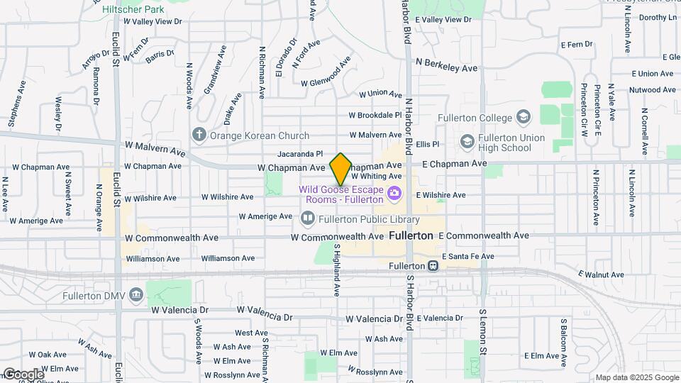 245 W Wilshire Ave Mapa y Detalles de la Ubicación