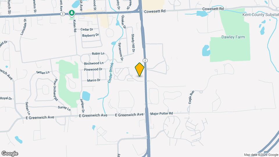 565 Quaker Ln, Unit 127 Map and Location Details