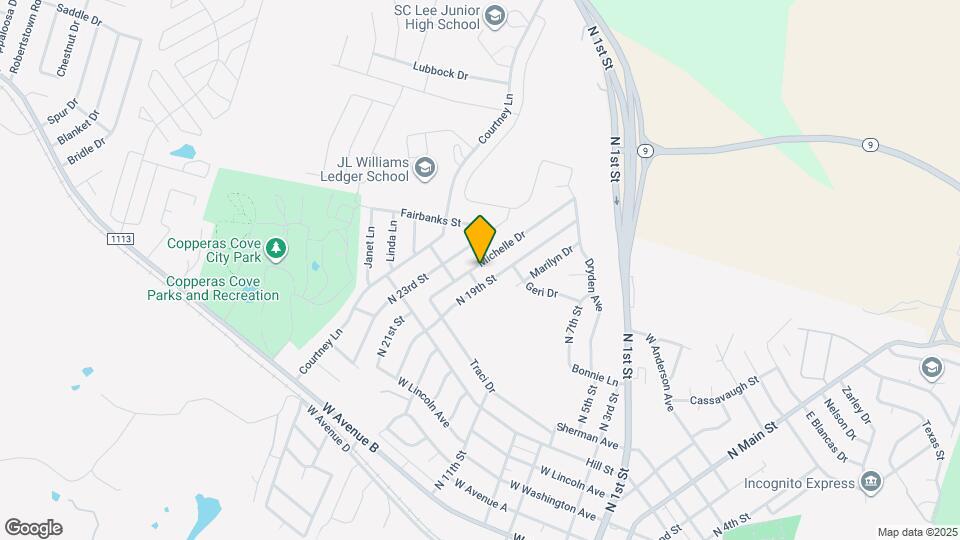 804 Michelle Dr Map and Location Details