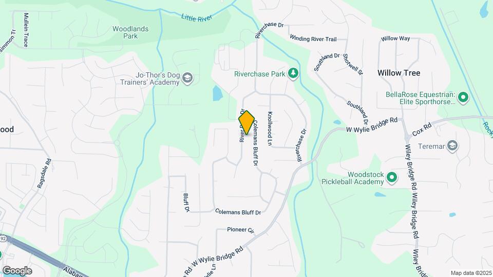 923 River Rock Dr Map and Location Details