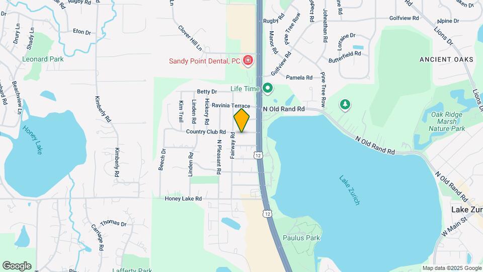 961 Country Club Rd Map and Location Details