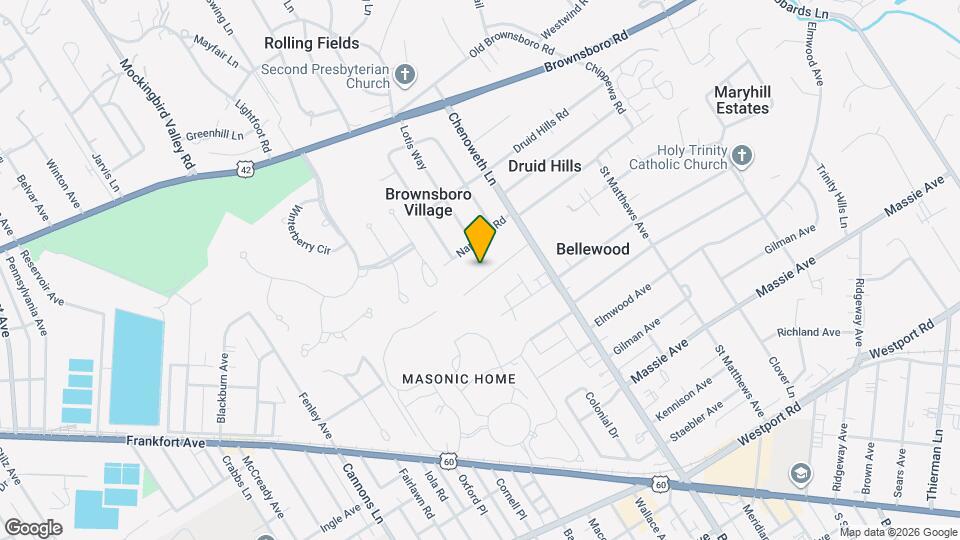 3813 Ormond Rd Mapa y Detalles de la Ubicación