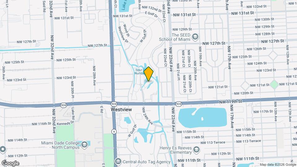12121 NW 23rd Ave Map and Location Details