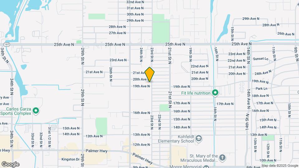 2306 19th Ave N Map and Location Details