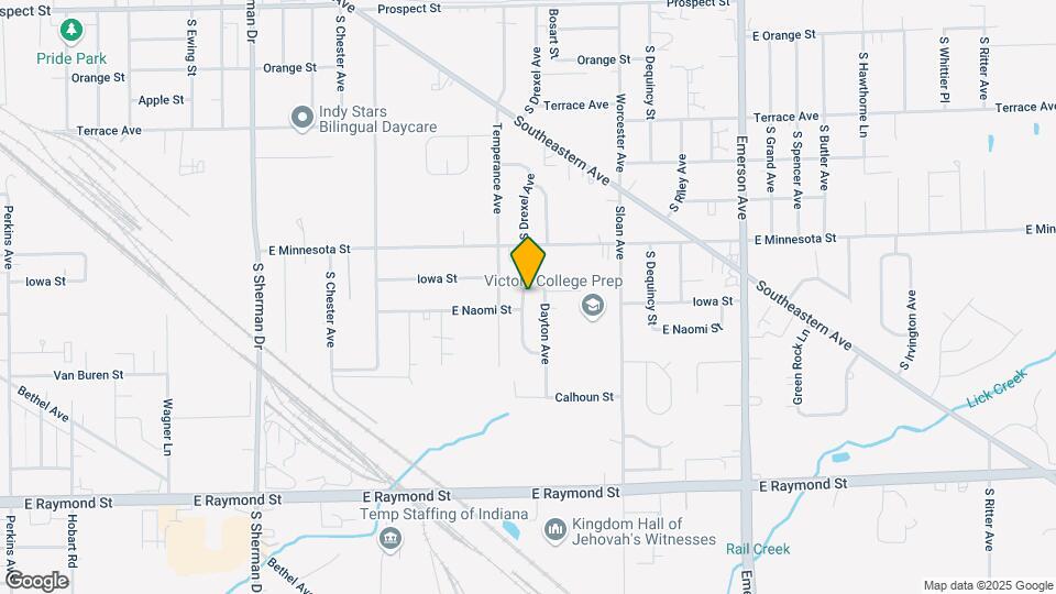 1801 S Drexel Ave Mapa y Detalles de la Ubicación