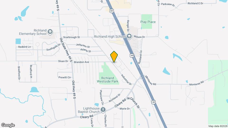 Chapelridge of Richland Apt Map and Location Details