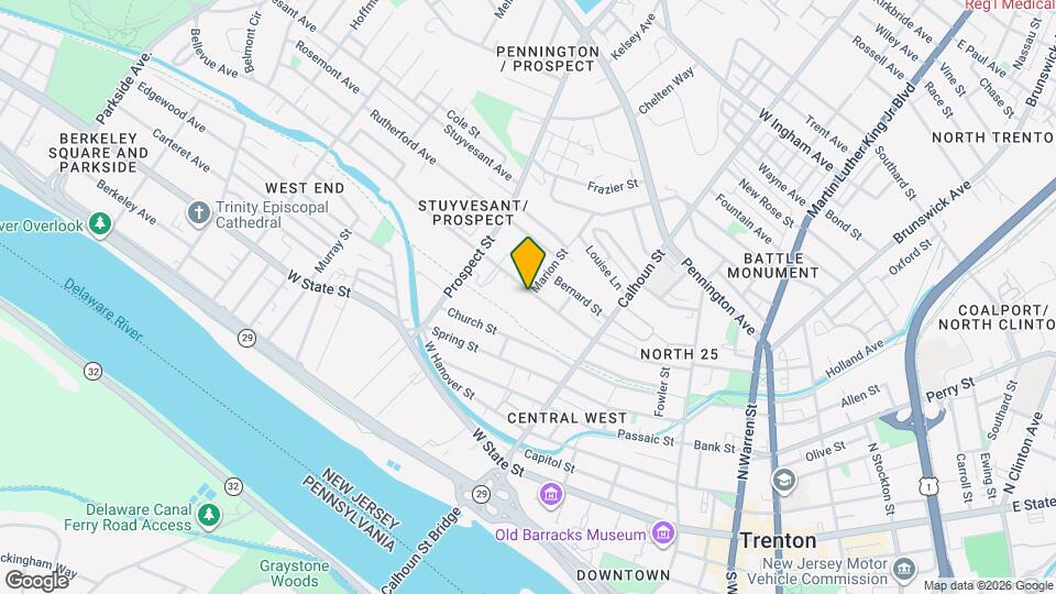 287 Bellevue Ave Map and Location Details