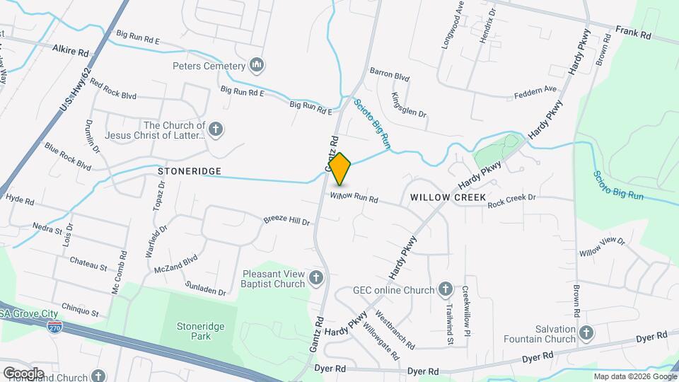 2108 Willow Run Rd Mapa y Detalles de la Ubicación