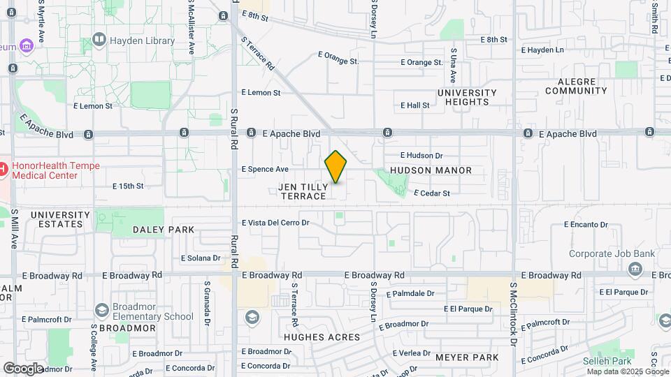 1431 S Newberry Ln Map and Location Details