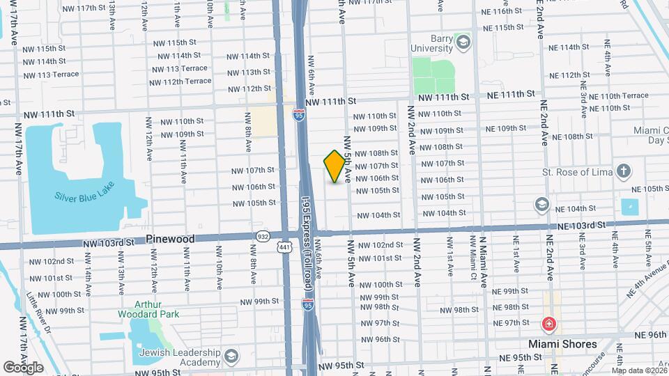 532 NW 106th St Map and Location Details