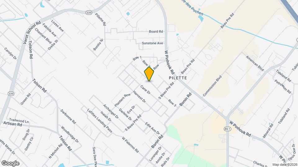 200 Row 3 Map and Location Details