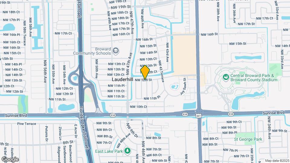 1189 NW 45th Ave Map and Location Details