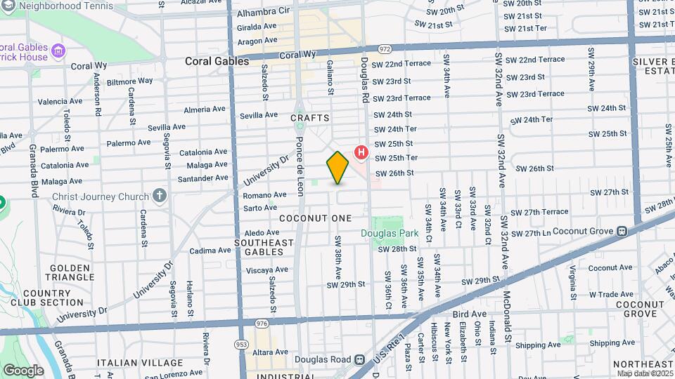 3793 SW 26th Terrace Map and Location Details
