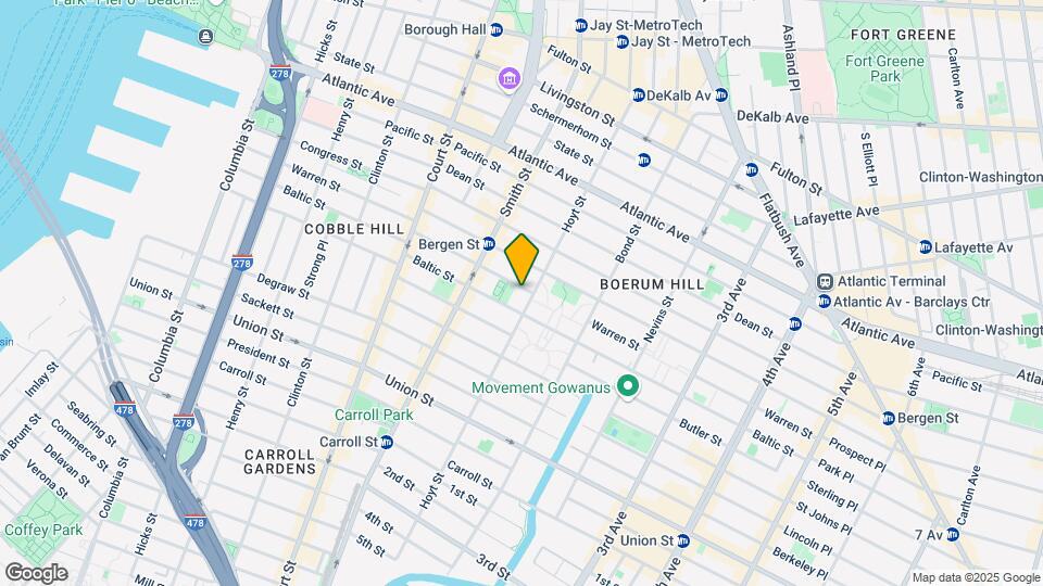 388 Warren St Map and Location Details