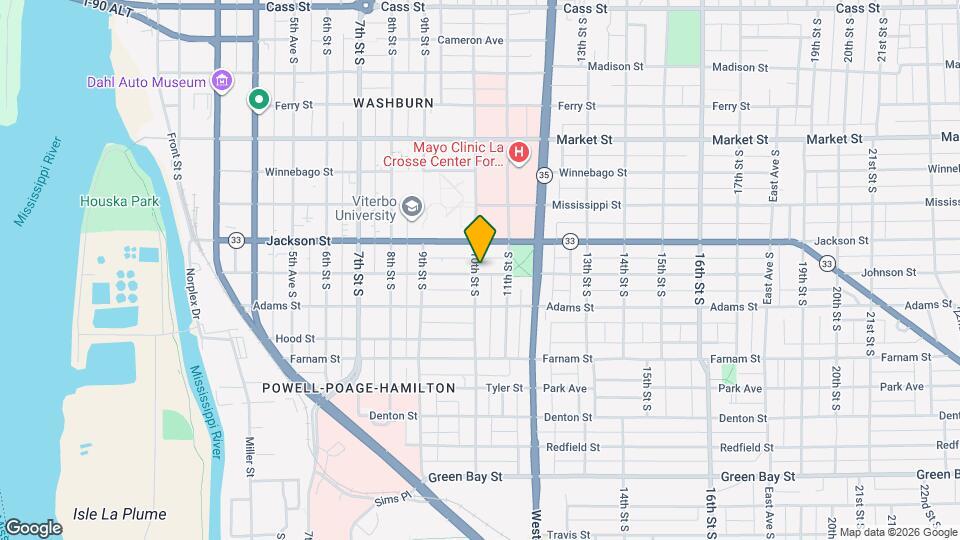 1001 Johnson St Mapa y Detalles de la Ubicación