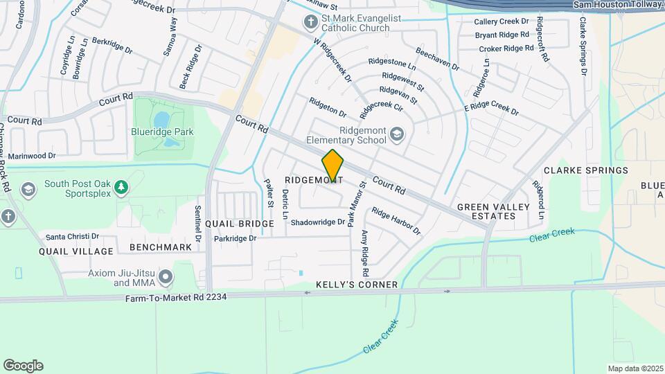 5014 Ridgehaven Dr Map and Location Details
