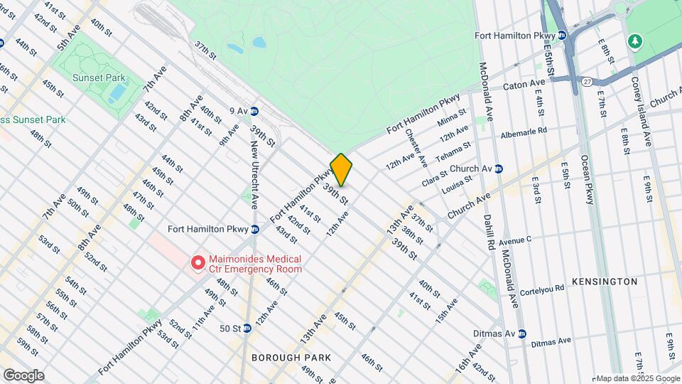 1143-1145 39th St Map and Location Details