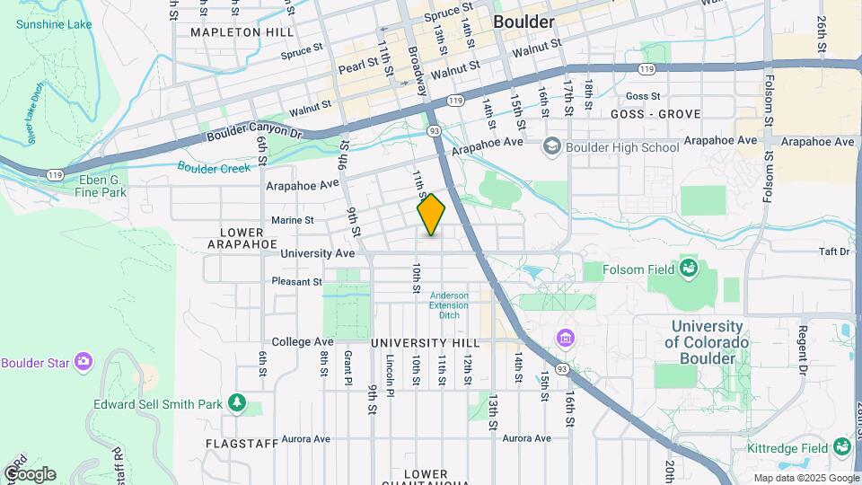 1065 University Ave, Unit 113 Map and Location Details