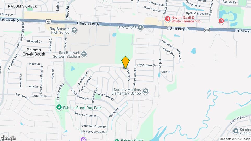 528 Bird Creek Dr Map and Location Details