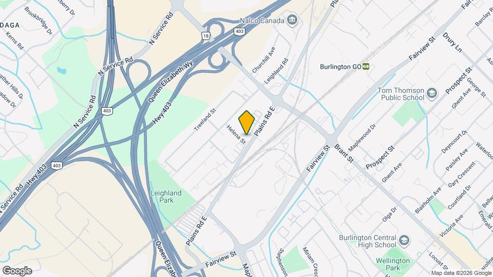 1365 Plains Rd E Map and Location Details