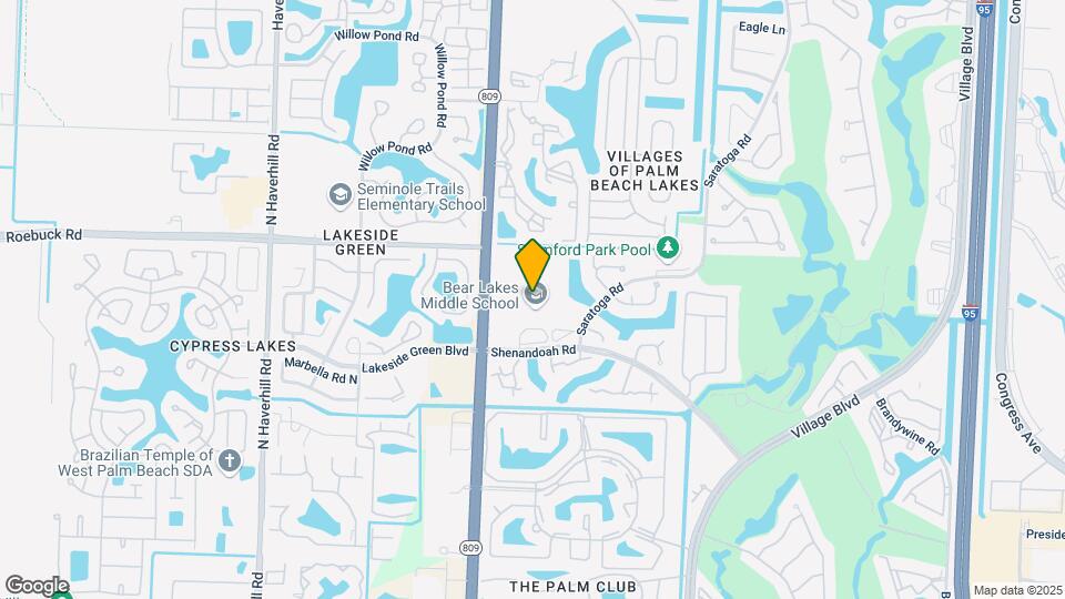 4151 San Marino Blvd Map and Location Details
