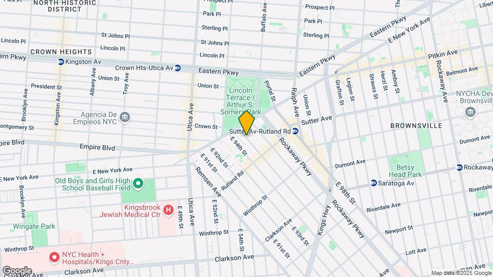36 E 95th St Map and Location Details