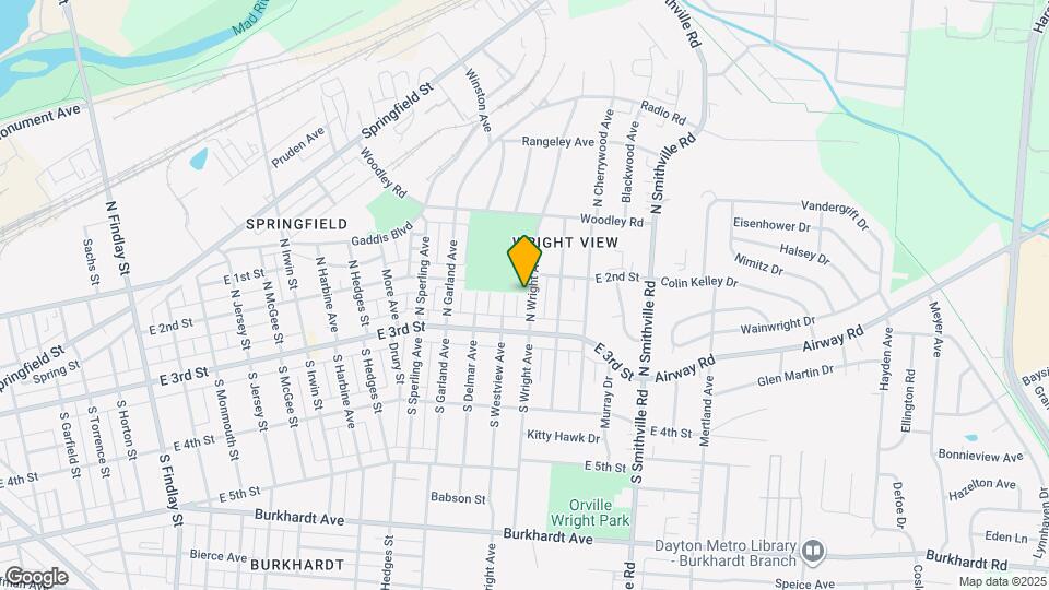 39 N Wright Ave Map and Location Details