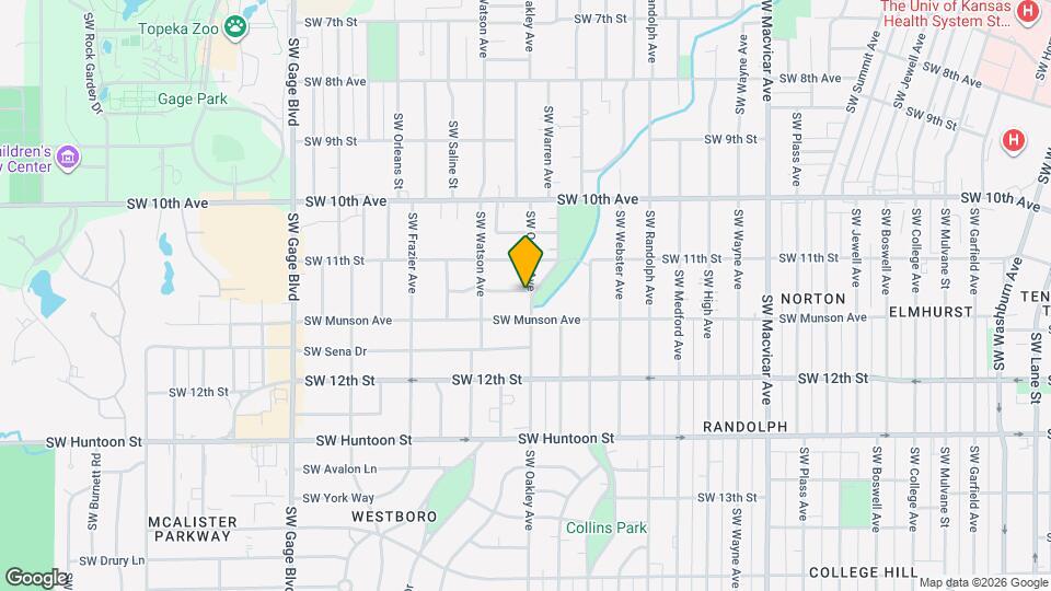 3101 SW Dorr St Map and Location Details