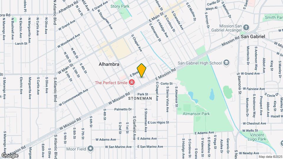 424 S Stoneman Ave Map and Location Details