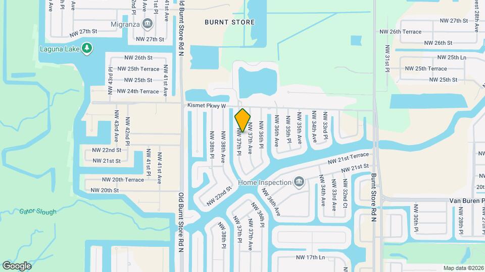 2325 NW 37th Pl Mapa y Detalles de la Ubicación