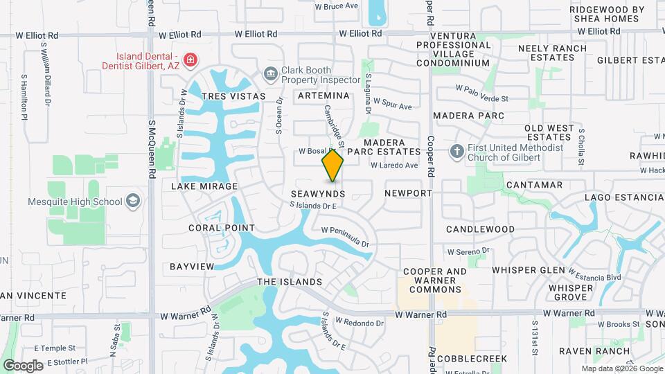 506 S Sunrise Dr Mapa y Detalles de la Ubicación