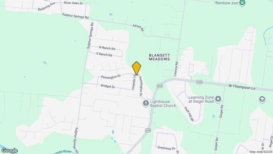 3126 Chanda Ln Map and Location Details