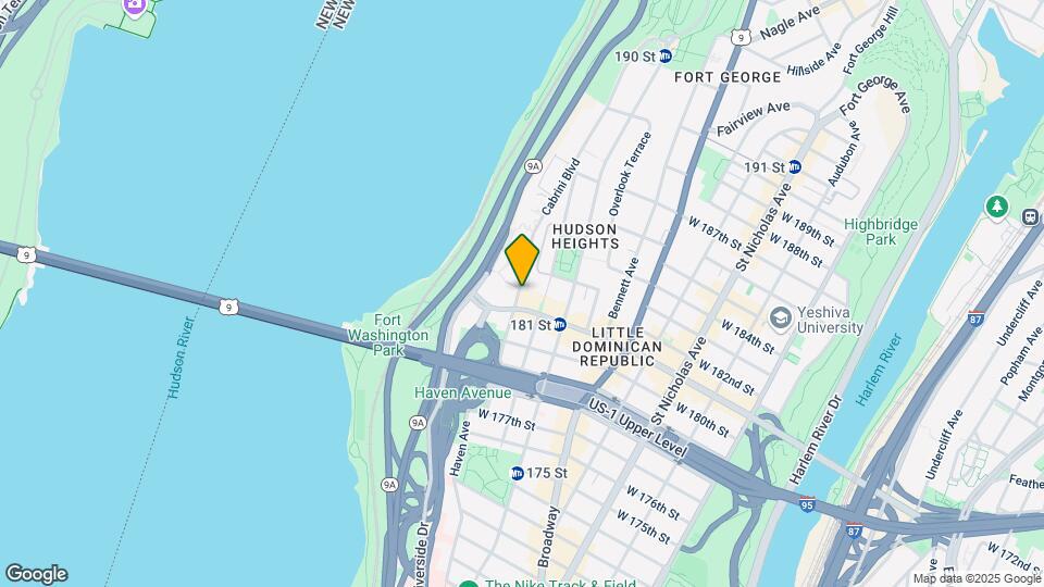 95 Cabrini Blvd Mapa y Detalles de la Ubicación
