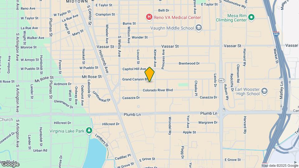 570 Grand Canyon Blvd Mapa y Detalles de la Ubicación
