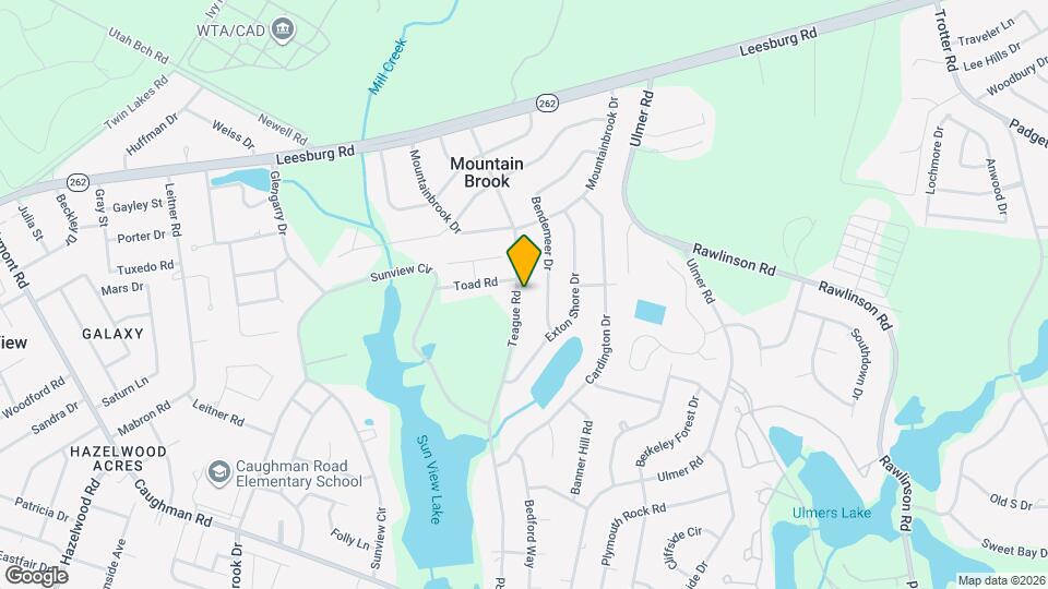 7304 Teague Rd Map and Location Details