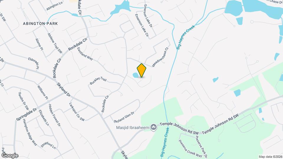 1902 Pond Ridge Ct Map and Location Details