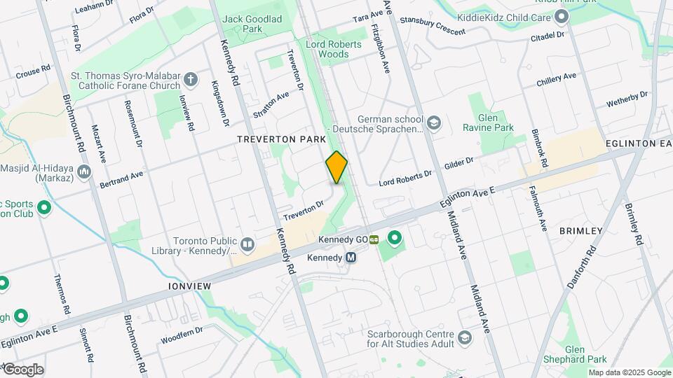 53 Treverton Dr Map and Location Details