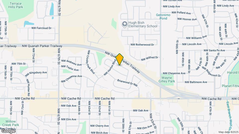 5716 NW Cedarwood Dr Map and Location Details