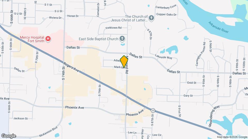 8208 Mark Ln Map and Location Details