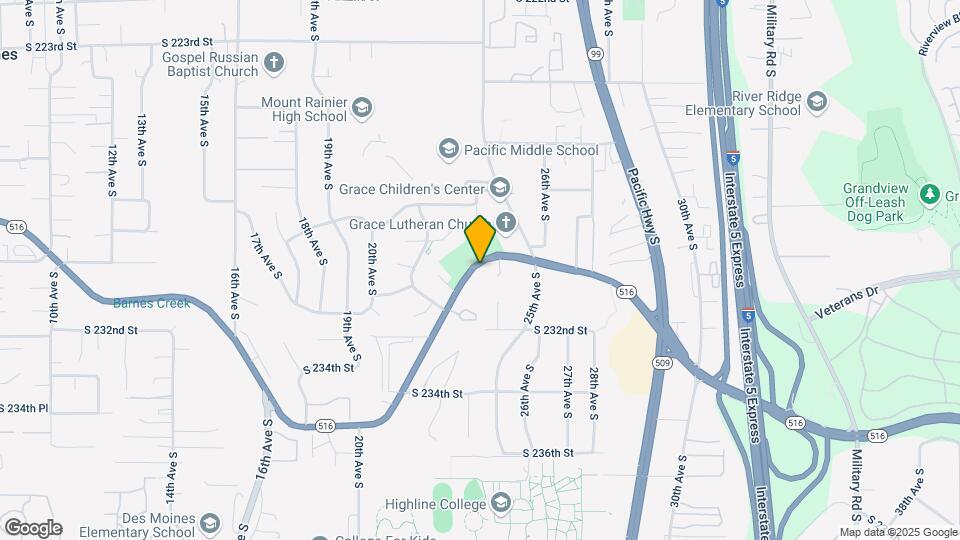 2311 S Kent Des Moines Rd Mapa y Detalles de la Ubicación